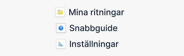Ikoner i gränssnittet