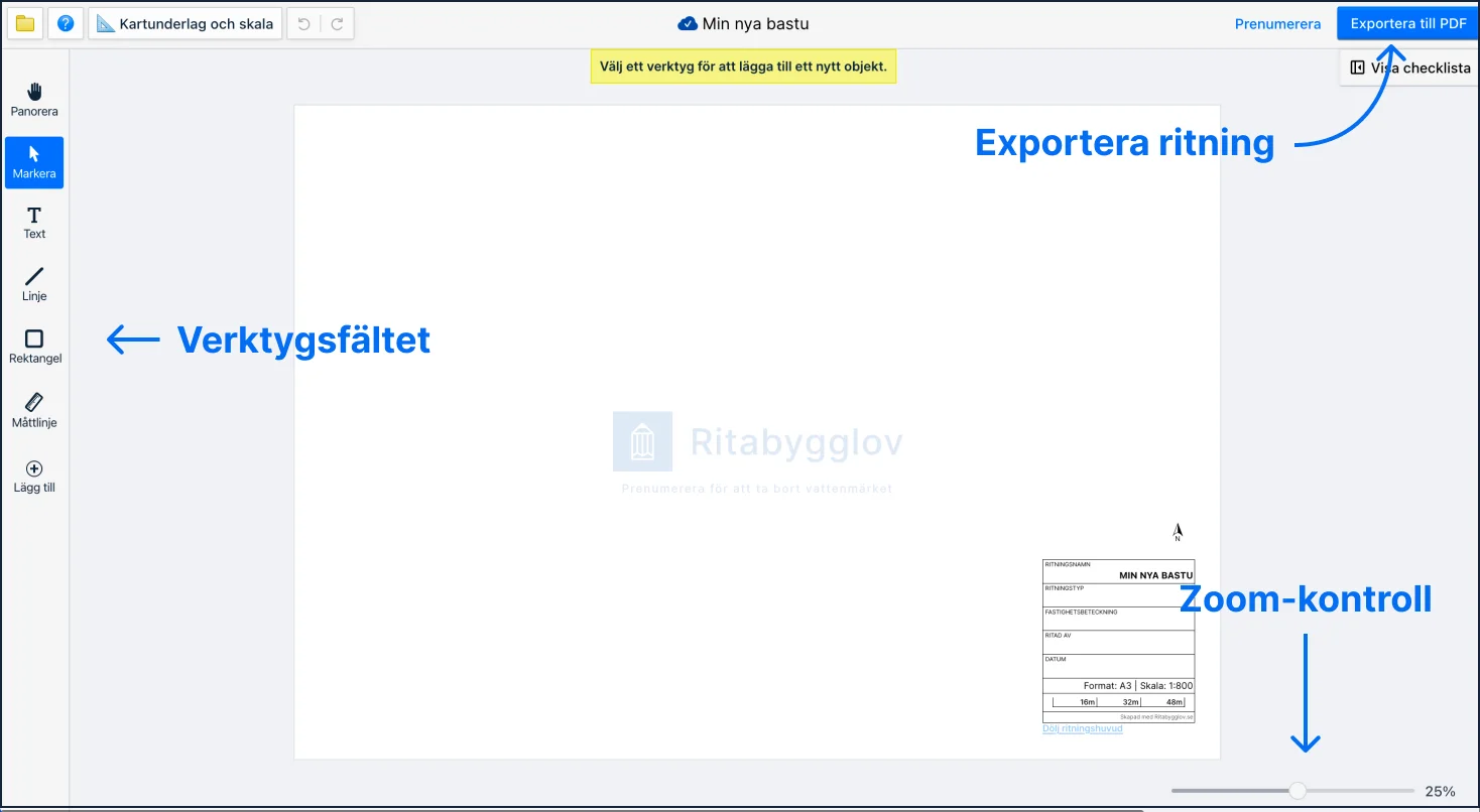 Gränssnittet i Ritabygglov